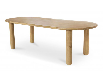 Moe's Milo Contemporary Oval Dining Table - Oak, Large