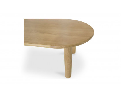 Moe's Milo Contemporary Oval Dining Table - Oak, Large