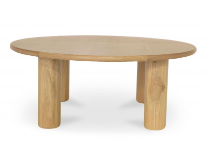 Moe's - Milo Contemporary Round Coffee Table in Oak