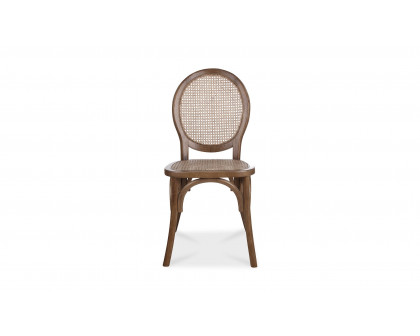 Moe's - Rivalto Scandinavian Dining Chair Set of 2 in Brown