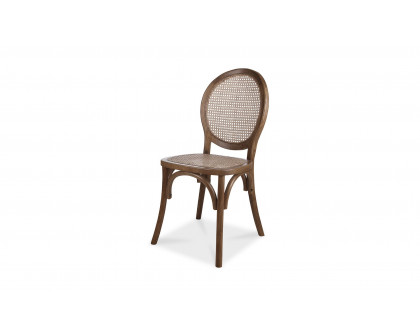 Moe's - Rivalto Scandinavian Dining Chair Set of 2 in Brown