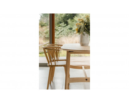 Moe's - Norman Scandinavian Dining Chair Set of 2 in Natural