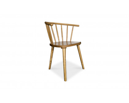 Moe's - Norman Scandinavian Dining Chair Set of 2 in Natural