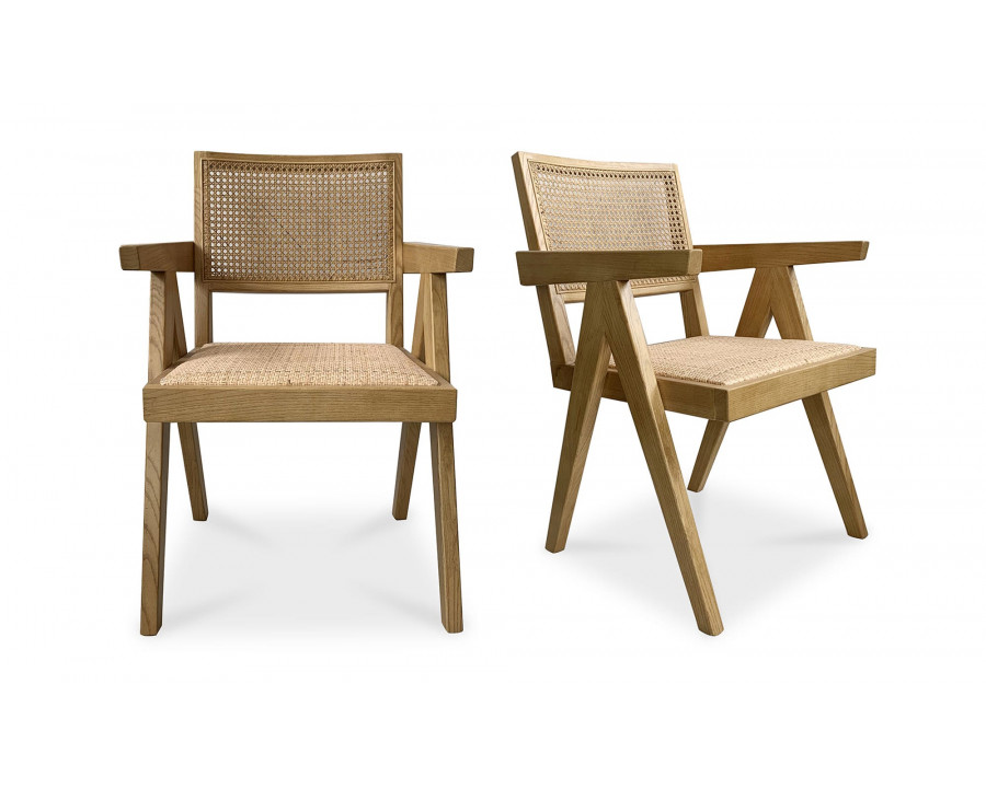 Moe's - Takashi Mid-Century Modern Chair Set of 2