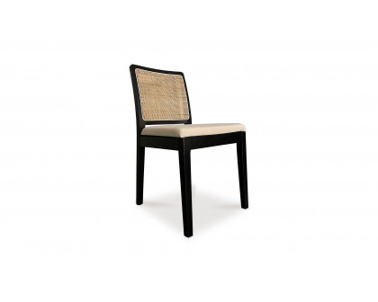 Moe's Orville Contemporary Dining Chair Set of 2 - Black