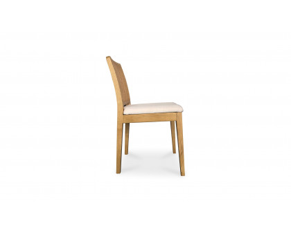 Moe's Orville Contemporary Dining Chair Set of 2 - Natural