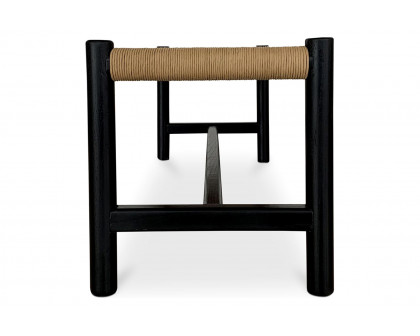 Moe's Hawthorn Bench - Black, Small