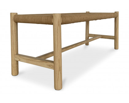 Moe's Hawthorn Bench - Natural, Small