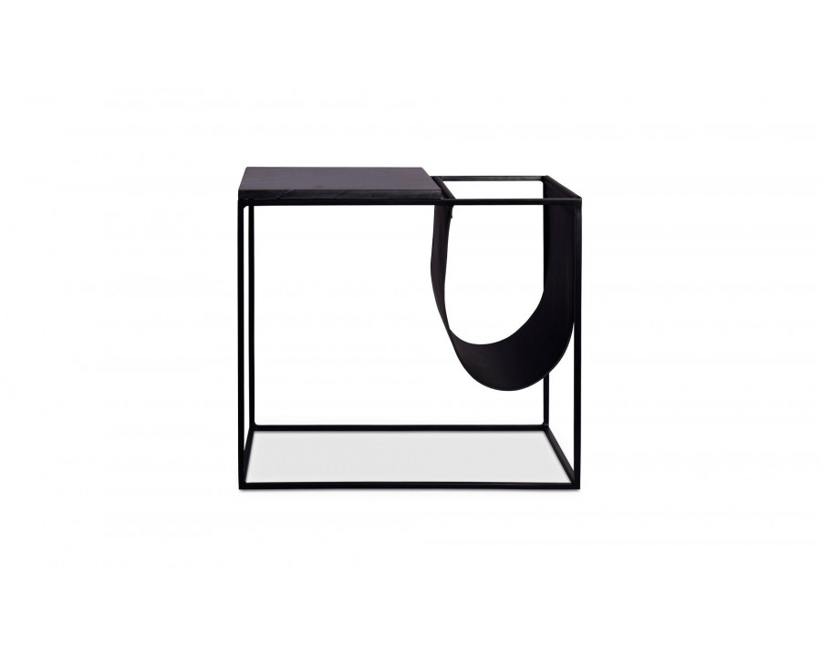 Moe's Cave Contemporary Magazine Rack - Black