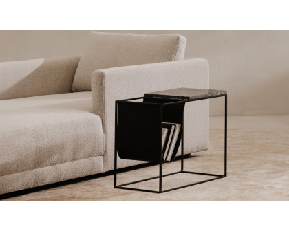 Moe's Cave Contemporary Magazine Rack - Black