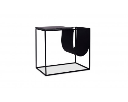 Moe's Cave Contemporary Magazine Rack - Black