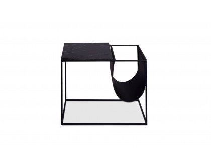 Moe's Cave Contemporary Magazine Rack - Black