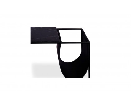 Moe's Cave Contemporary Magazine Rack - Black