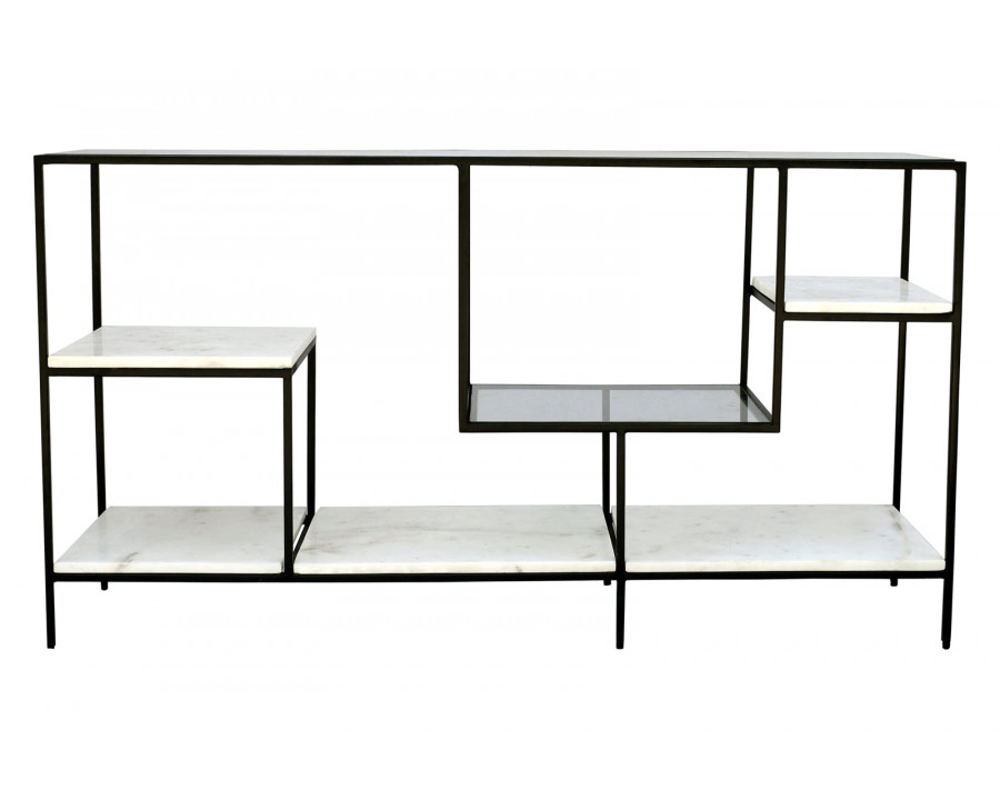 Moe's - Banswara Marble Display Shelf in Multi-Color