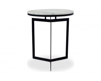 Moe's Taryn Accent Table - White, Small