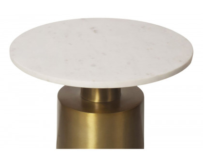 Moe's - France Accent Table in White