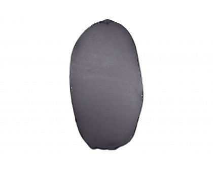 Moe's Foundry Oval Mirror - Black