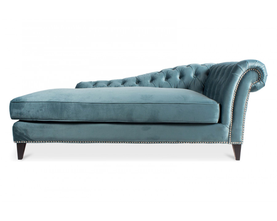 Moe's - Bibiano Chaise in Blue