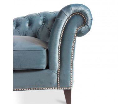 Moe's - Bibiano Chaise in Blue