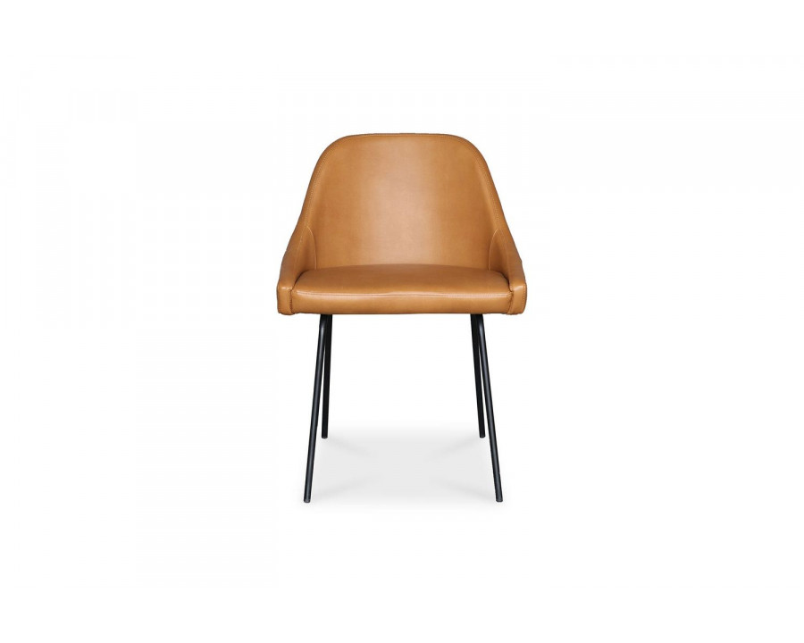 Moe's Blaze Contemporary Dining Chair - Tan