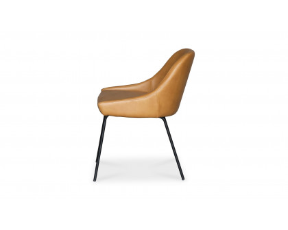 Moe's Blaze Contemporary Dining Chair - Tan