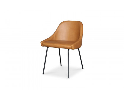 Moe's Blaze Contemporary Dining Chair - Tan