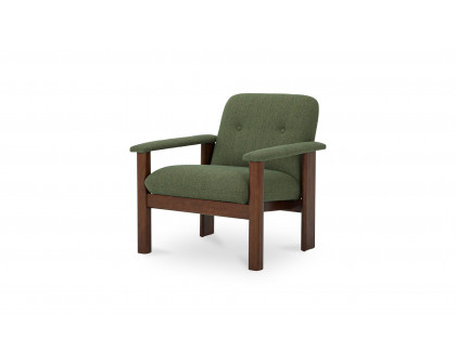 Moe's Parker Contemporary Lounge Chair - Green