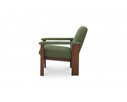 Moe's Parker Contemporary Lounge Chair - Green