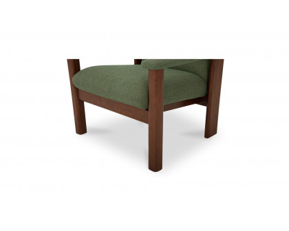 Moe's Parker Contemporary Lounge Chair - Green