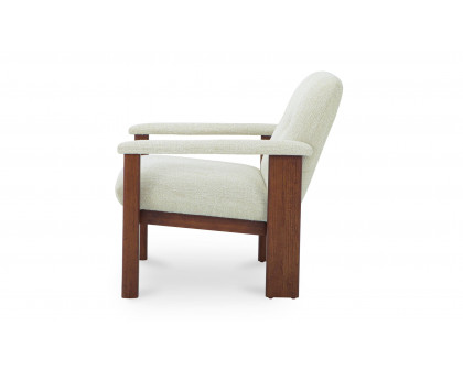 Moe's Parker Contemporary Lounge Chair - Beige