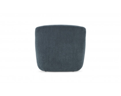 Moe's Stevie Contemporary Lounge Chair - Slate Blue