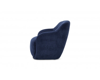 Moe's Stevie Contemporary Lounge Chair - Navy