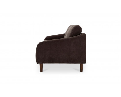 Moe's Quinn Contemporary Sofa - Dark Brown