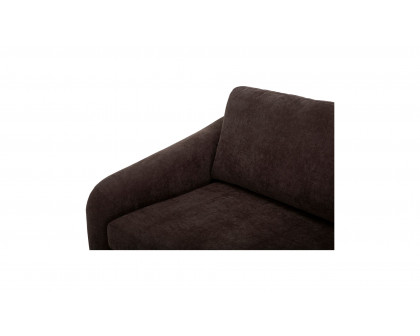 Moe's Quinn Contemporary Sofa - Dark Brown