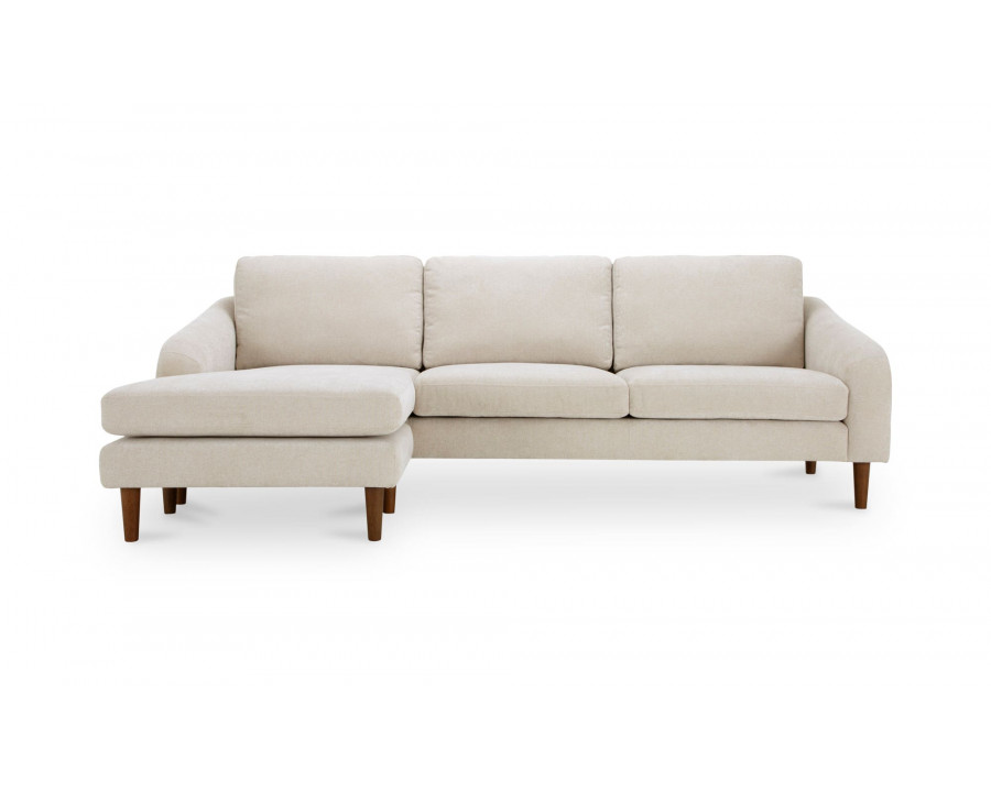 Moe's Quinn Modern Sectional - Oatmeal