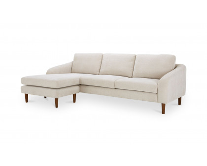 Moe's Quinn Modern Sectional - Oatmeal