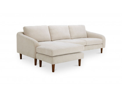 Moe's Quinn Modern Sectional - Oatmeal