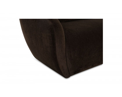 Moe's Amelia Contemporary Left Arm Chair - Espresso