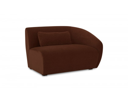 Moe's Amelia Contemporary Right Arm Chair - Chestnut