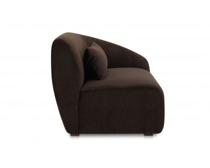 Moe's Amelia Contemporary Right Arm Chair - Espresso