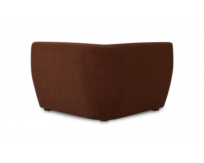 Moe's™ Amelia Contemporary Corner Chair - Chestnut