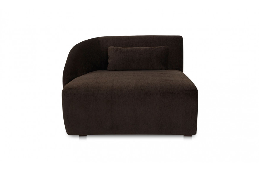 Moe's™ Amelia Contemporary Left Arm Chaise - Espresso