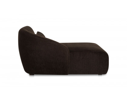 Moe's™ Amelia Contemporary Left Arm Chaise - Espresso