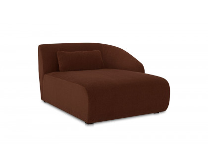 Moe's™ Amelia Contemporary Right Arm Chaise - Chestnut