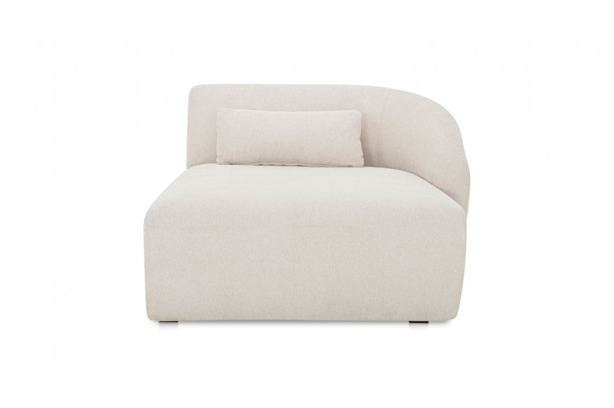 Moe's™ Amelia Contemporary Right Arm Chaise - Warm White