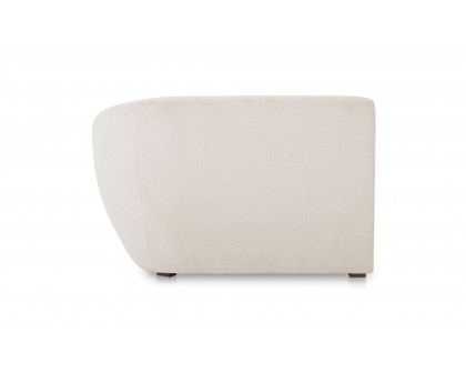 Moe's™ Amelia Contemporary Right Arm Chaise - Warm White