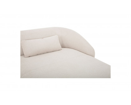 Moe's™ Amelia Contemporary Right Arm Chaise - Warm White