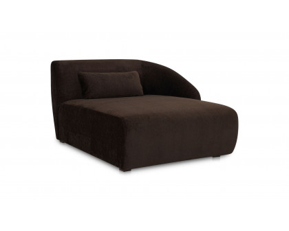 Moe's™ Amelia Contemporary Right Arm Chaise - Espresso