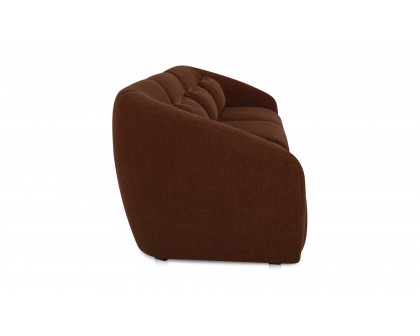 Moe's Amelia Contemporary Modular Sofa - Chestnut