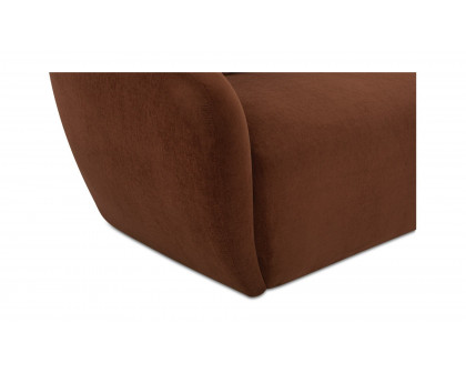 Moe's Amelia Contemporary Modular Sofa - Chestnut